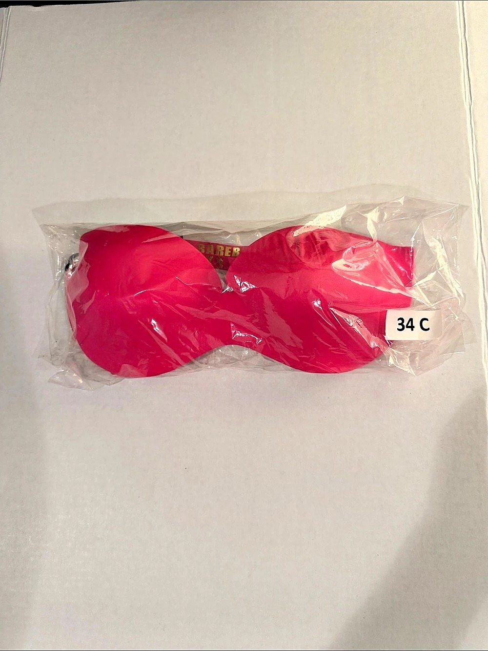 Bareback Sexy Back Bra Convertible Pink Bra Multiple Sizes